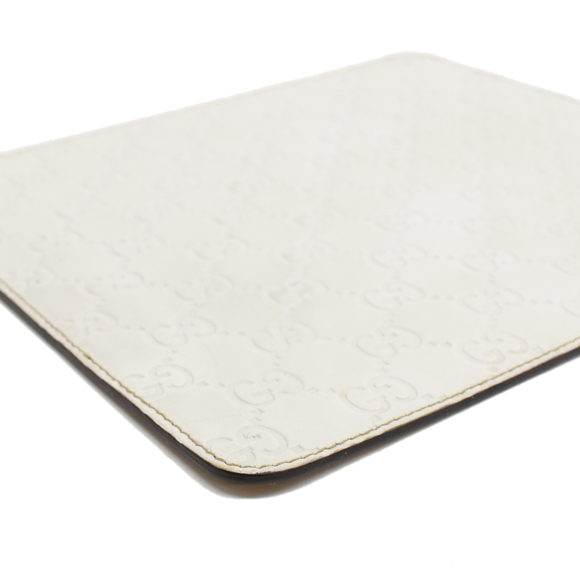 Gucci Mouse Pad Guccisima Leather White - Picture 5 of 7